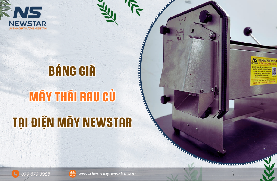 Giá Máy Thái Rau Củ Điện Máy Newstar - Bảng Giá 2026