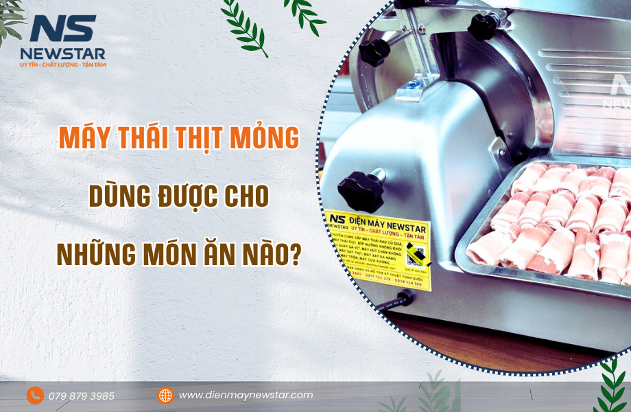 Máy Thái Thịt Mỏng Dùng Cho Những Món Ăn Nào?