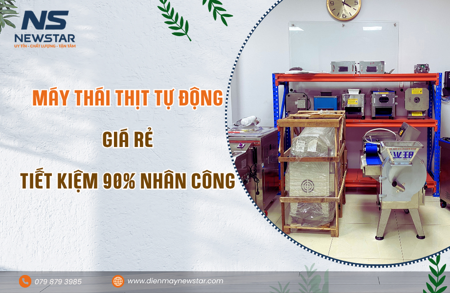 Máy Thái Thịt Tự Động Giá Rẻ - Tiết Kiệm 90% Chi Phí Nhân Công