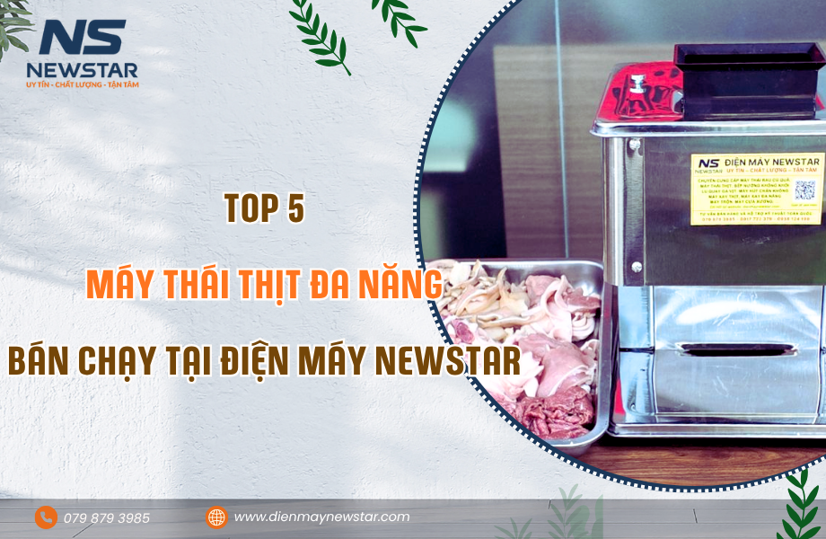 Top 5 Máy Thái Thịt Đa Năng Bán Chạy Tại Điện Máy Newstar