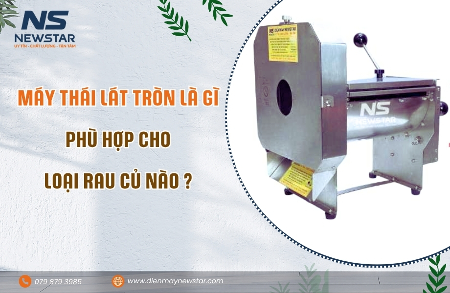 Máy Thái Lát Tròn Là Gì? Phù Hợp Cho Những Rau Củ Nào?