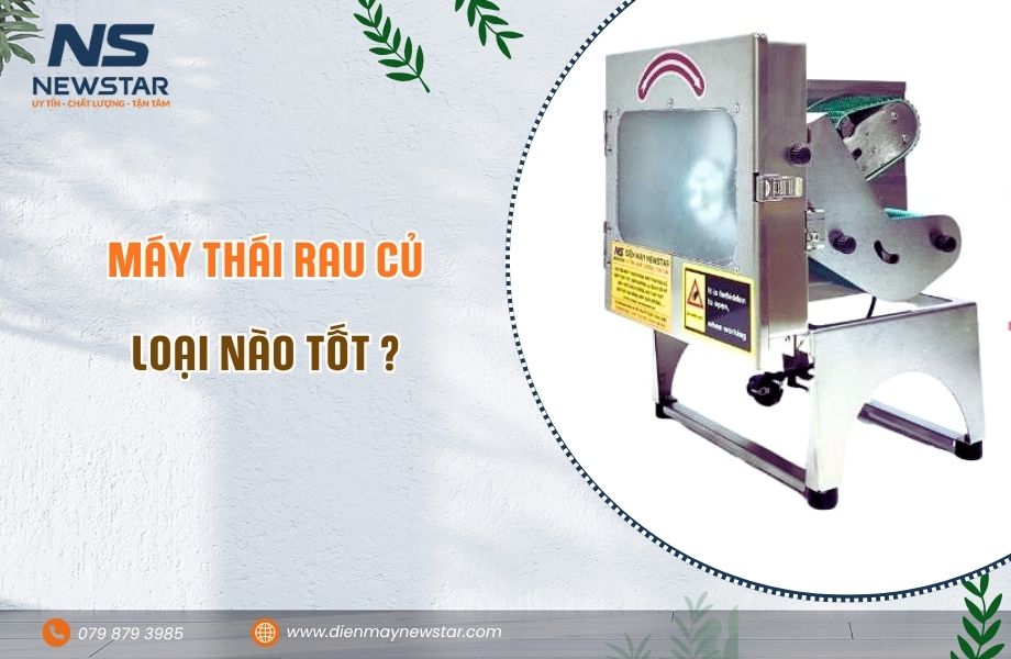 Máy thái rau củ loại nào tốt