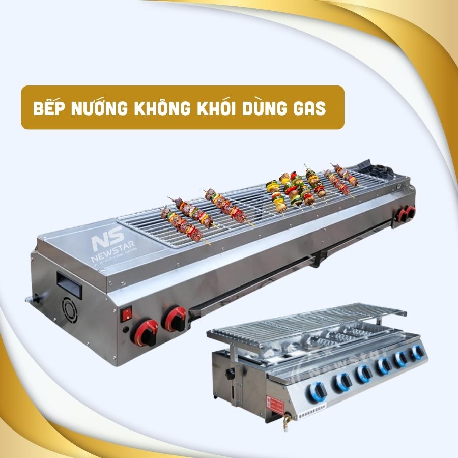 Bếp nướng không khói dùng gas: giải pháp hiệu quả cho nhà hàng, quán ăn_3