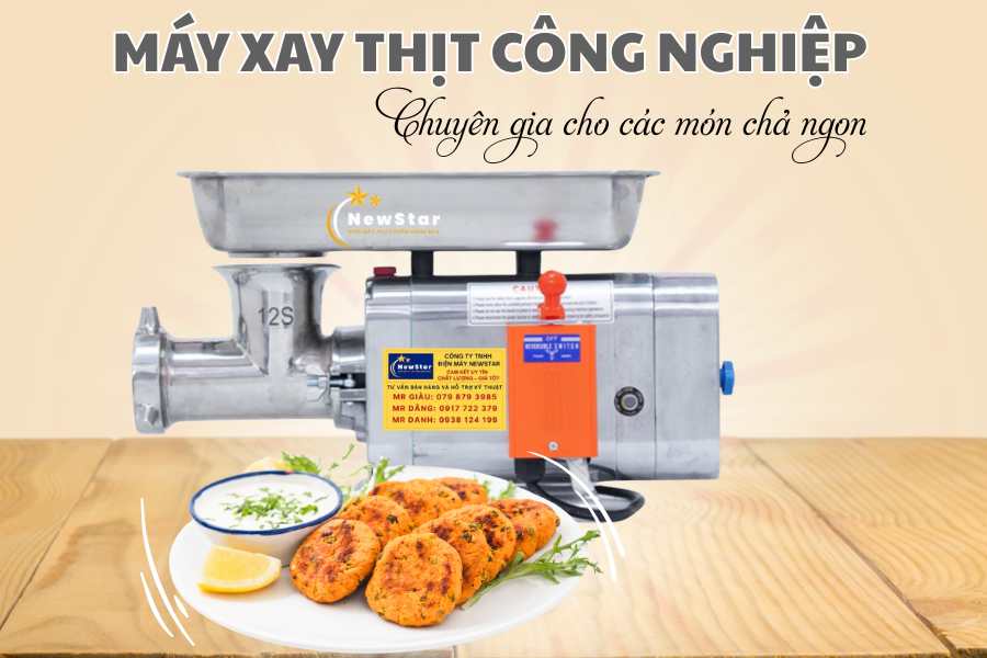 Máy Xay Thịt Công Nghiệp: Chuyên Gia Cho Các Món Chả Ngon