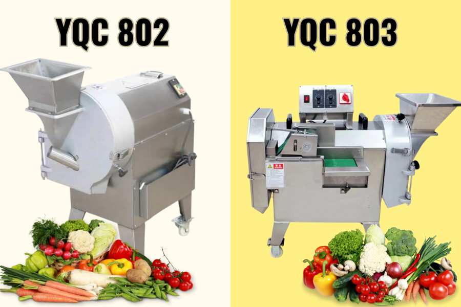 So Sánh Máy Thái Rau Củ YQC 802 Và YQC 803: Đâu Là Lựa Chọn Tối Ưu?