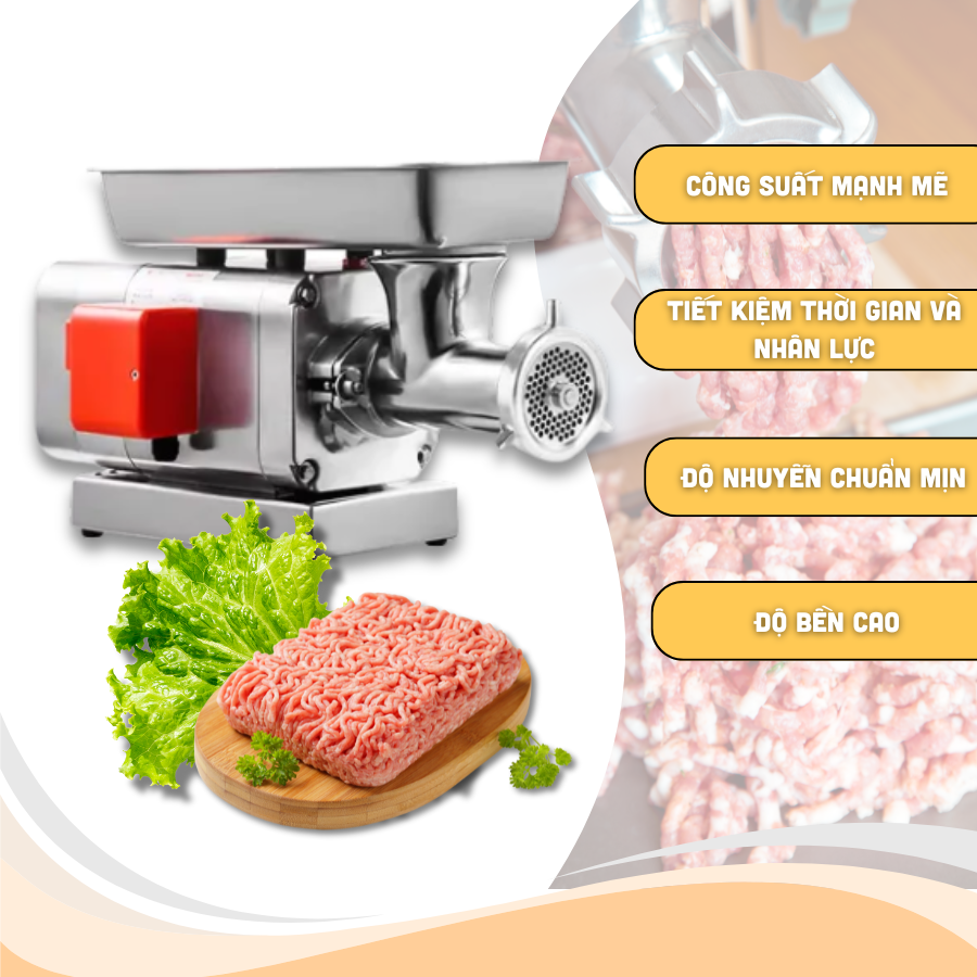 Máy Xay Thịt Công Nghiệp: Chuyên Gia Cho Các Món Chả Ngon_1