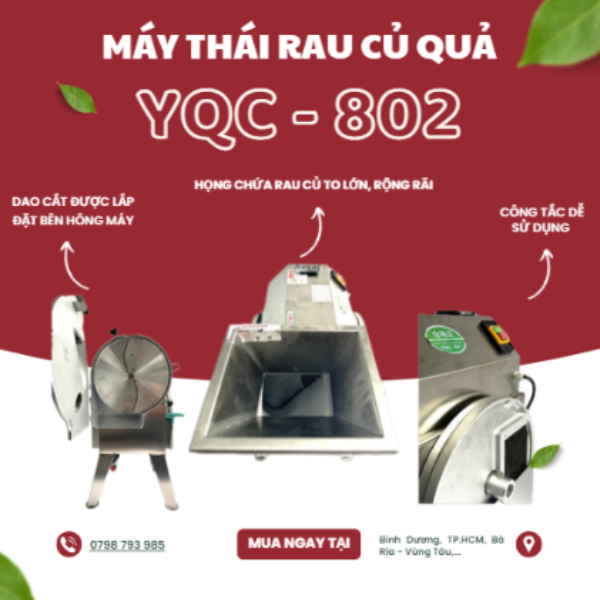g máy thái rau củ  YQC-802