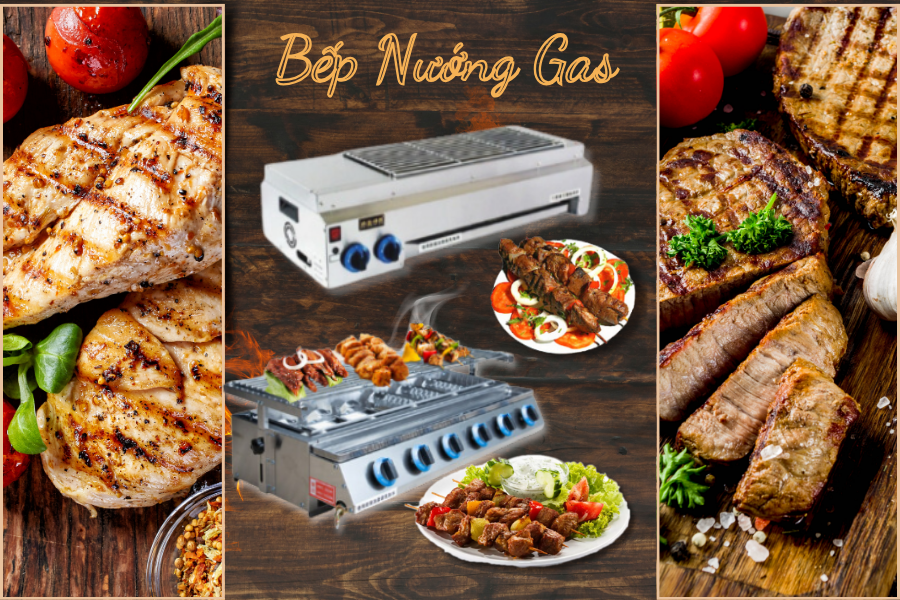 ứng dụng của Bếp nướng gas