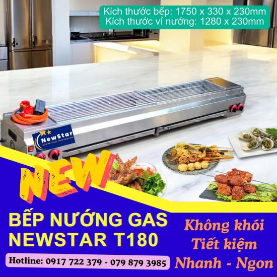 Bếp nướng Gas Hồng ngoại không khói NewStar T180
