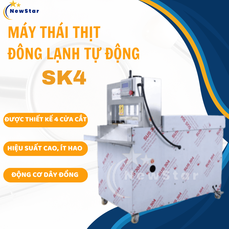 Máy thái thịt đông lạnh tự động SK4