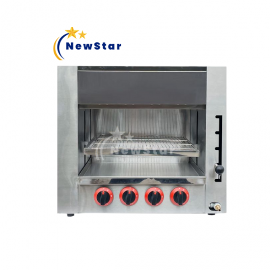 Lò nướng Salamender dùng gas 4 họng đốt