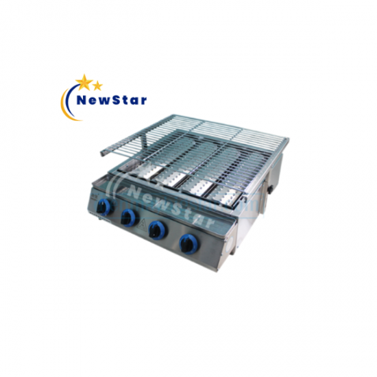 Bếp nướng gas 4 họng ngắn F004