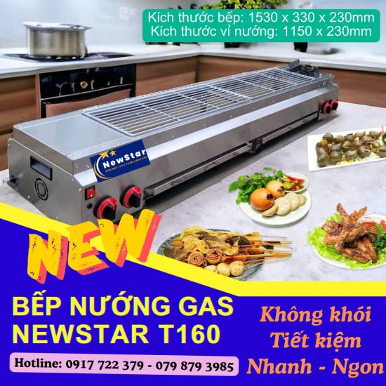 Bếp nướng Gas Hồng ngoại không khói NewStar T160