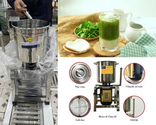Máy xay rau má đậu xanh sữa dừa đa năng