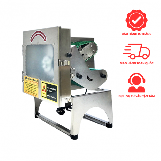 Máy thái rau củ băng tải mini YQC-200