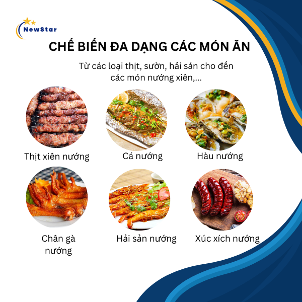 Tấm chắn inox dài cho bếp nướng