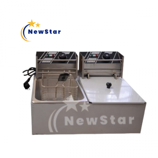 Bếp chiên dầu đôi 11L