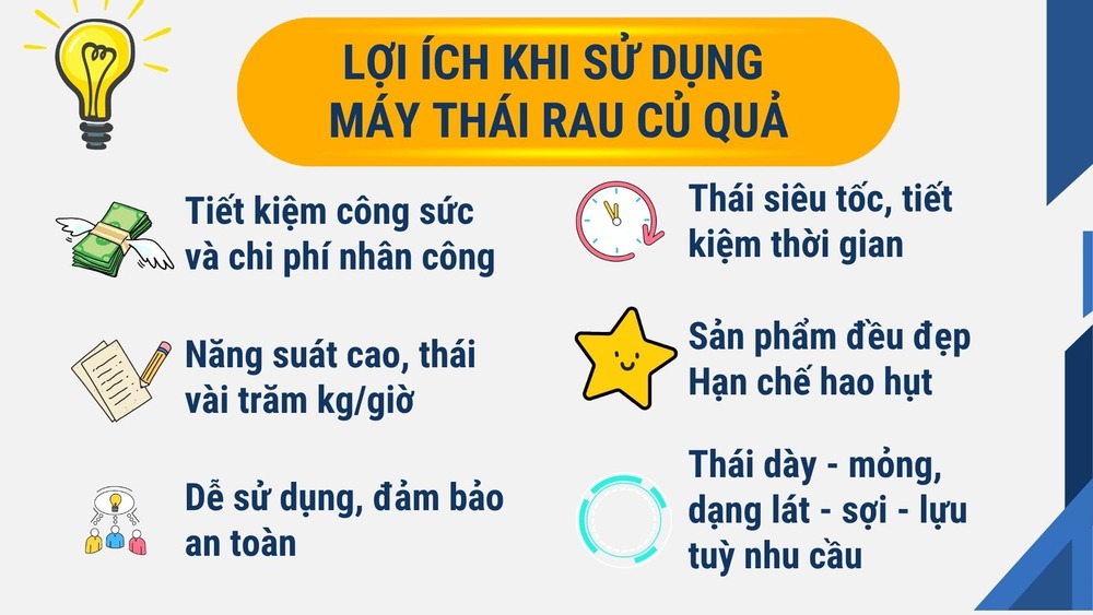 máy thái rau củ quả công nghiệp
