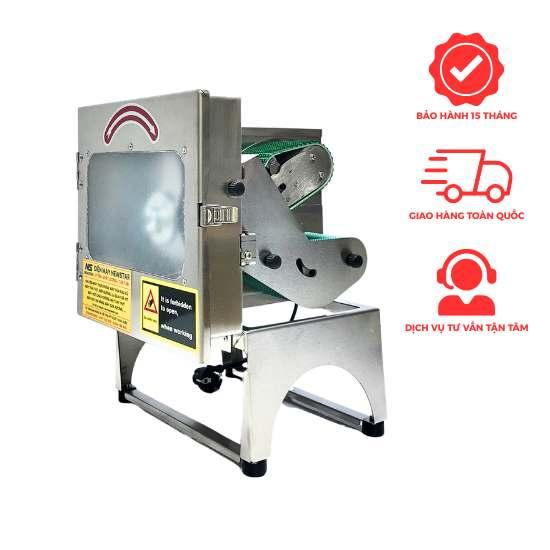Máy thái rau củ băng tải mini YQC-200