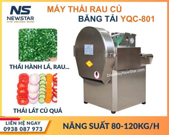Máy thái rau củ quả YQC-801
