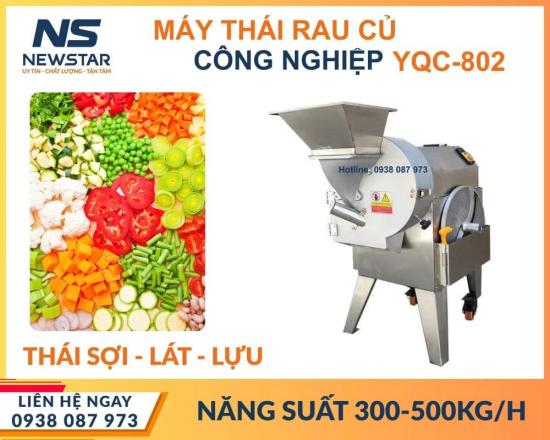 Máy thái rau củ quả YQC-802