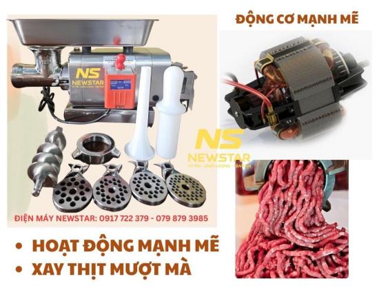 Máy xay thịt Tashins RY 12S nhập khẩu Đài Loan chính hãng