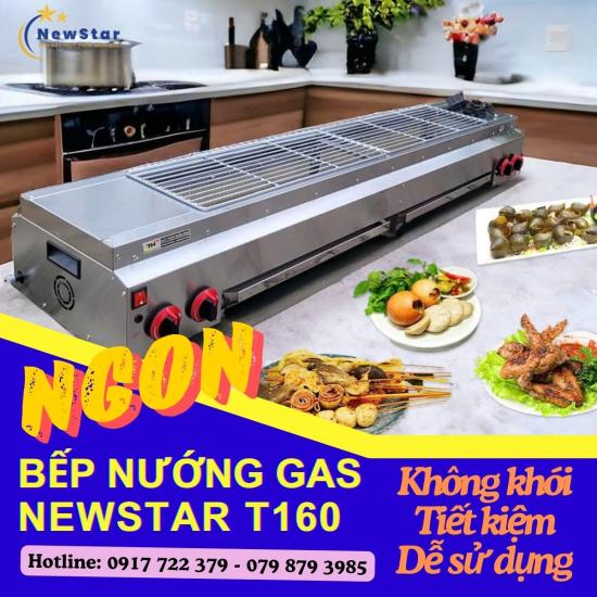 Bếp nướng Gas Hồng ngoại không khói NewStar T160