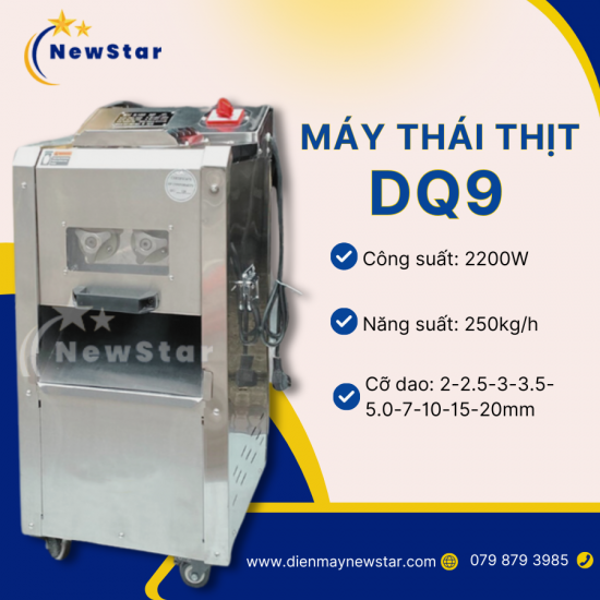 Máy thái thịt tươi DQ9