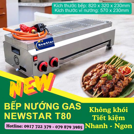Bếp nướng Gas Hồng ngoại không khói T80