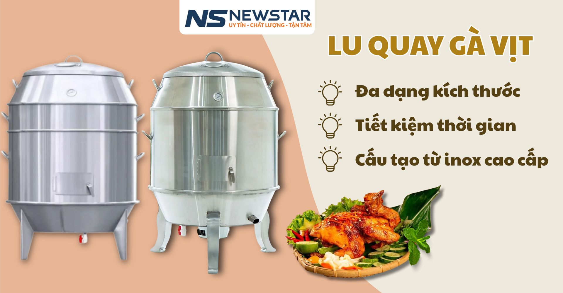 Danh mục lu quay gà vịt